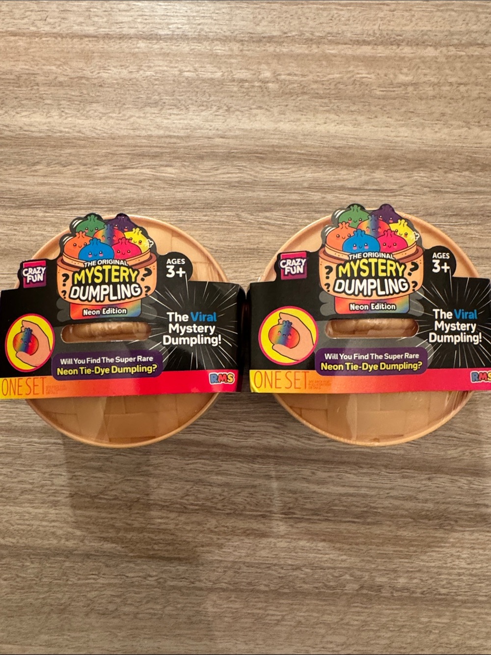 Mystery Dumpling Neon Edition Set of 2. NEW